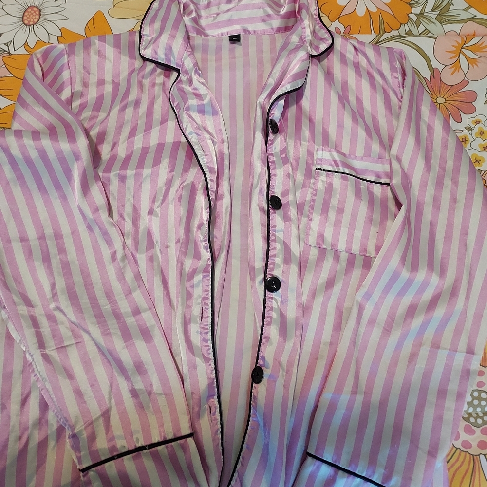 Women's silky pajamas